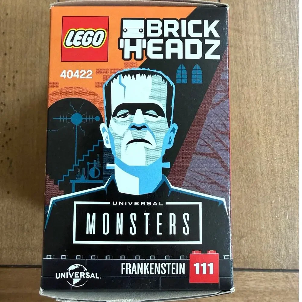 New in sealed box Lego brick headz frankenstein 40422 retired